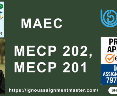 IGNOU MAEC PROJECT