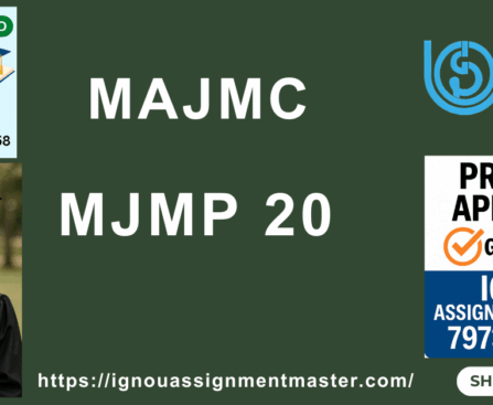 IGNOU MAJMC PROJECT