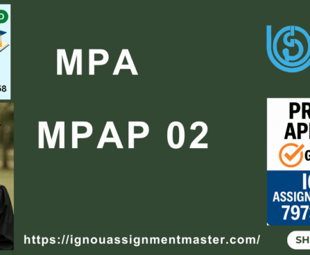 IGNOU MPA PROJECT