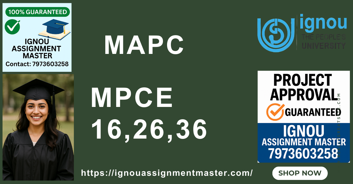 IGNOU MAPC PROJECT