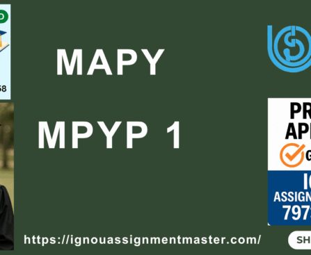IGNOU MAPY PROJECT