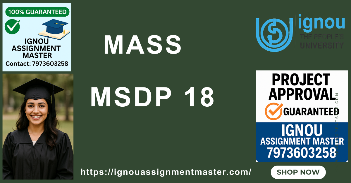 IGNOU MASS PROJECT